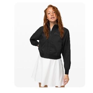 Lululemon Serve It Zip Up Jacket Black